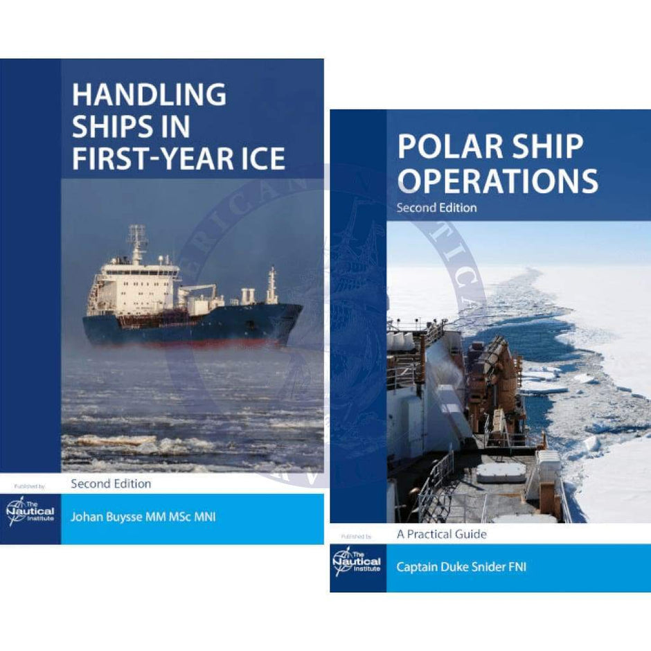 Ship Routine Book Handling Ships in First-Year Ice And Polar Ship Operations Book Set ...