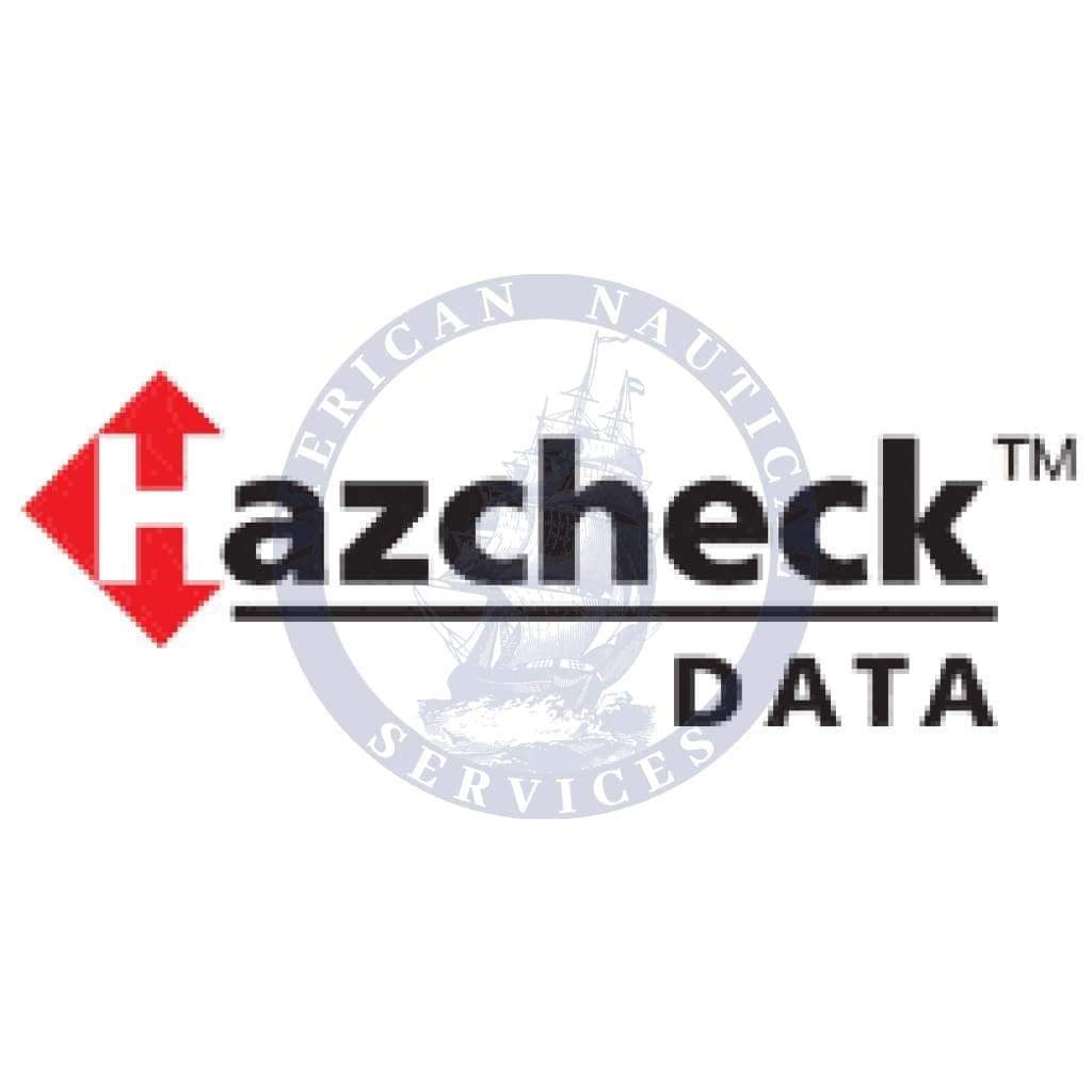 Hazcheck DGL Data