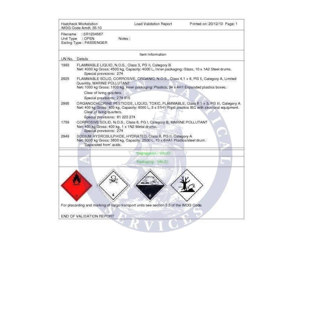 Hazcheck Workstation