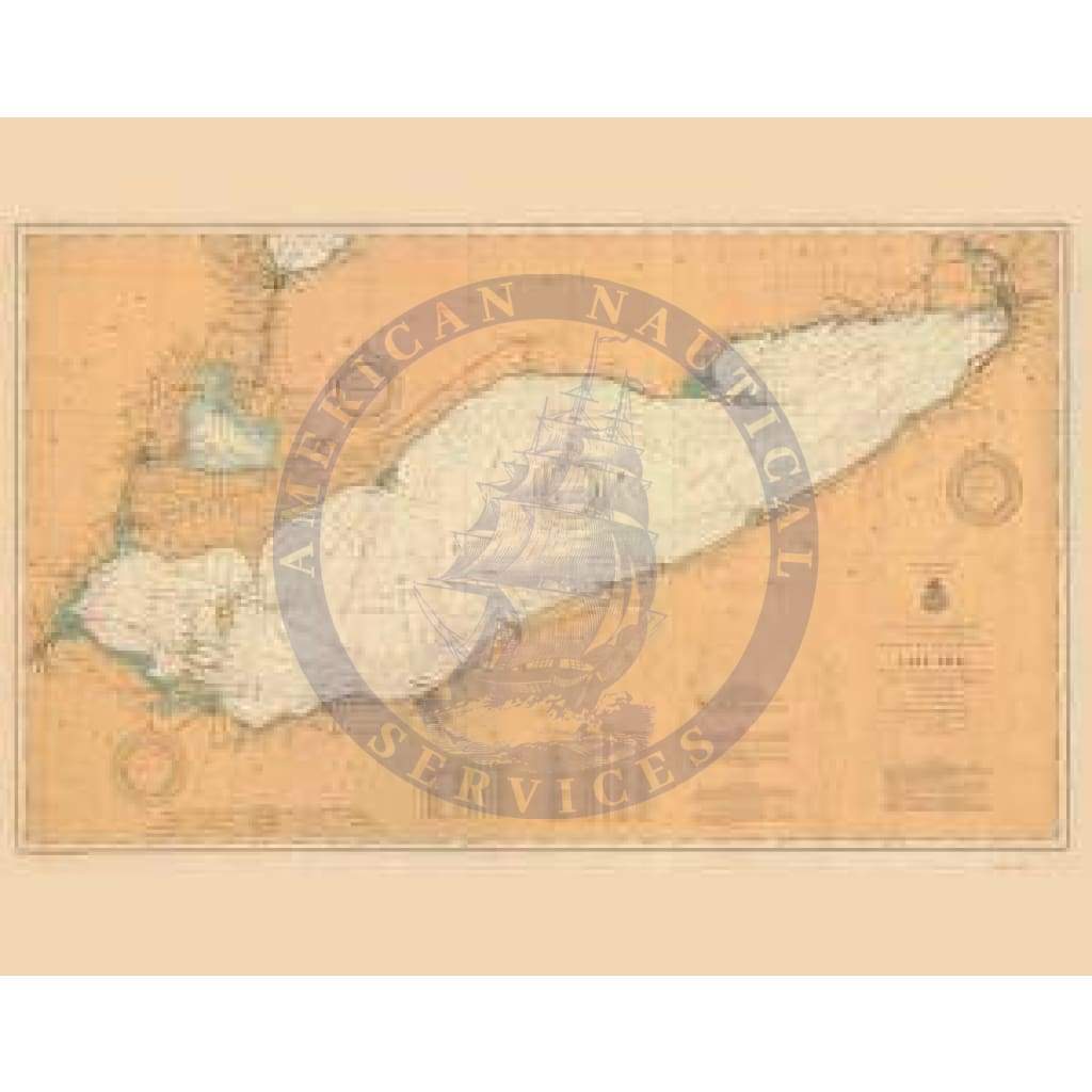 Historical Nautical Chart 00-6-1903: NY, Lake Erie Year 1903