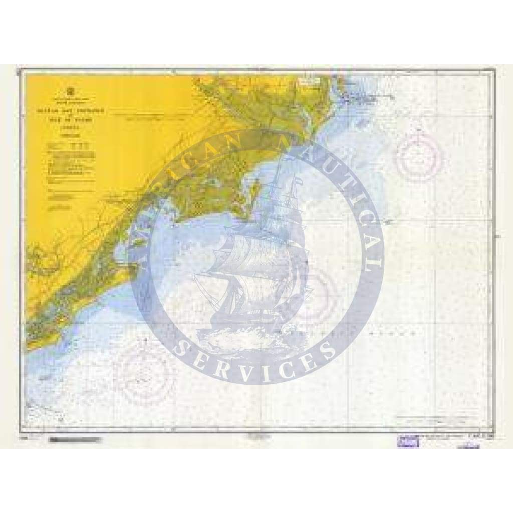 Historical Nautical Chart 1238-04-1957: SC, Winyah Bay Entrance to Isle of Palms Year 1957