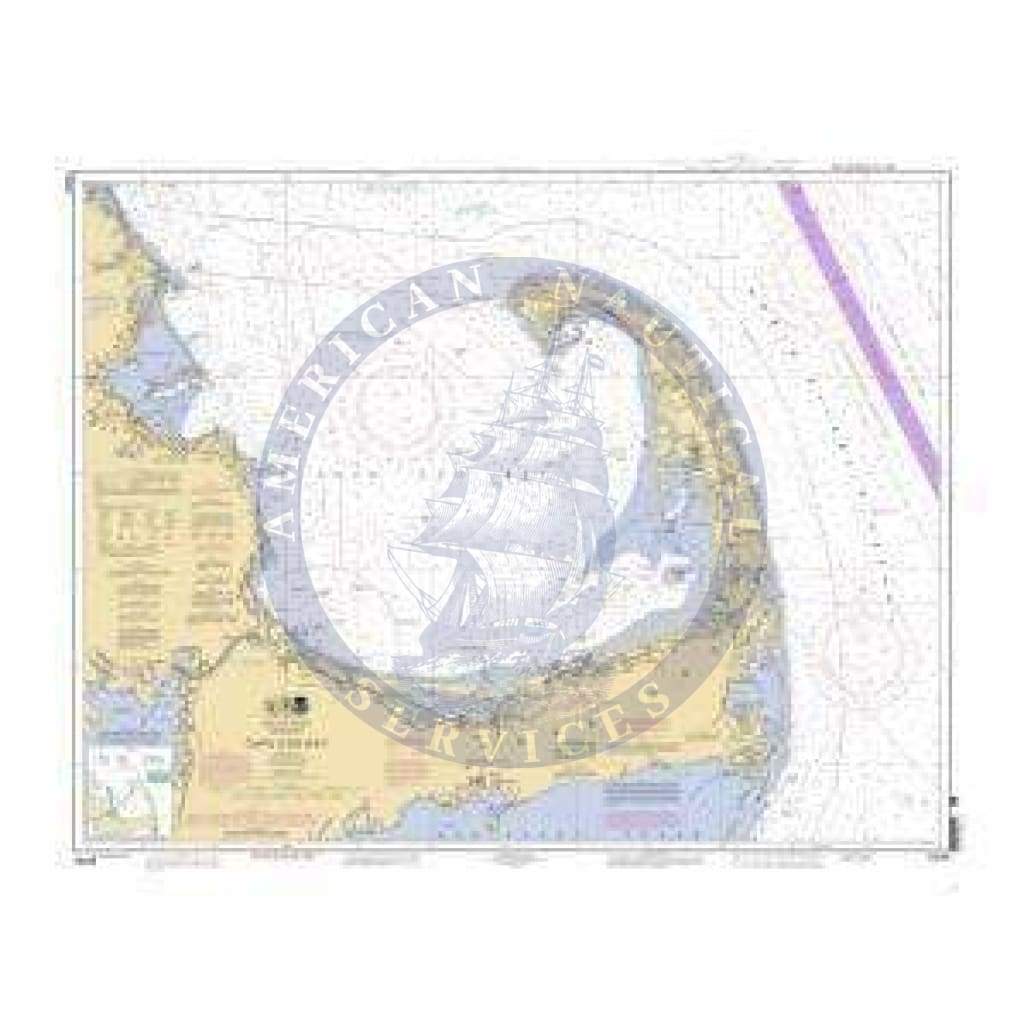 Historical Nautical Chart 13246-10-2010: MA, Cape Cod Bay Year 2010