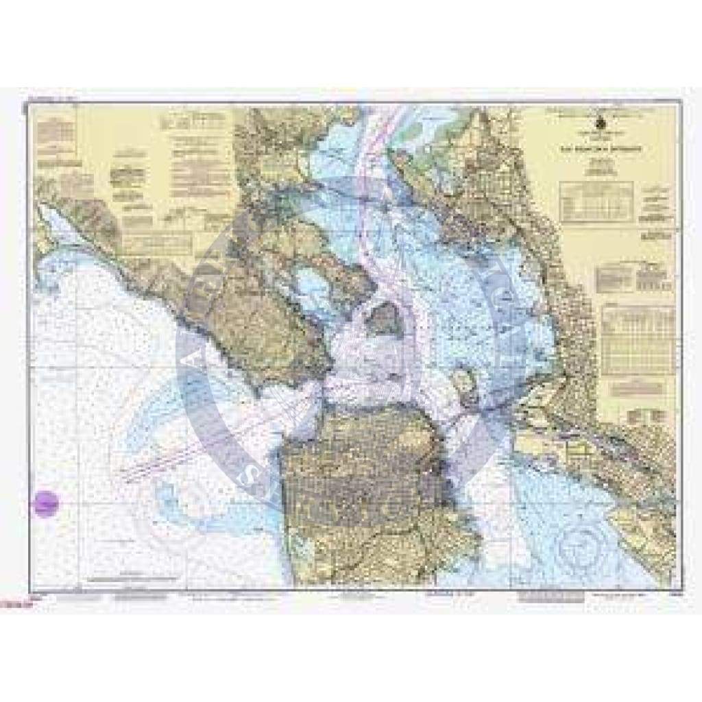 Historical Nautical Chart 18649-10-1986: CA, Entrance to San Francisco Bay Year 1986