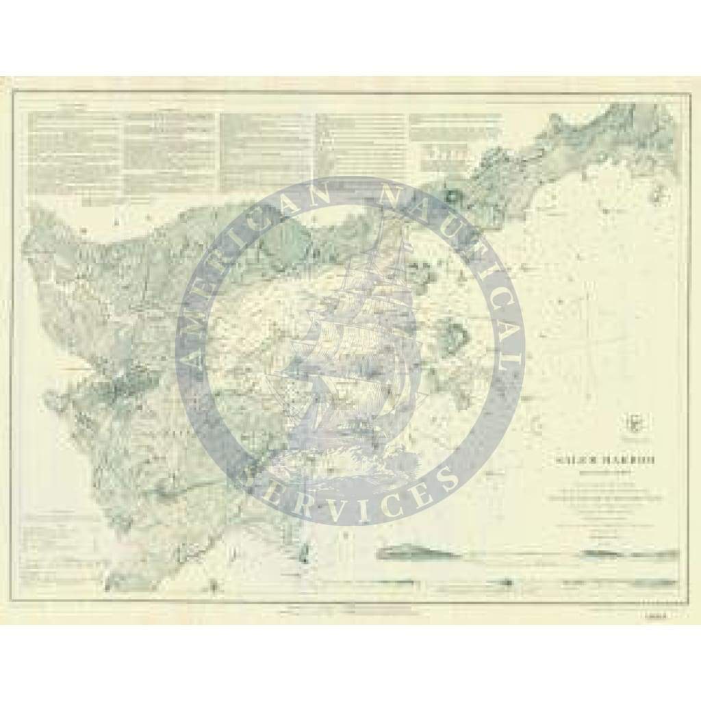 Historical Nautical Chart 335-00-1869: MA, Salem Harbor Year 1869