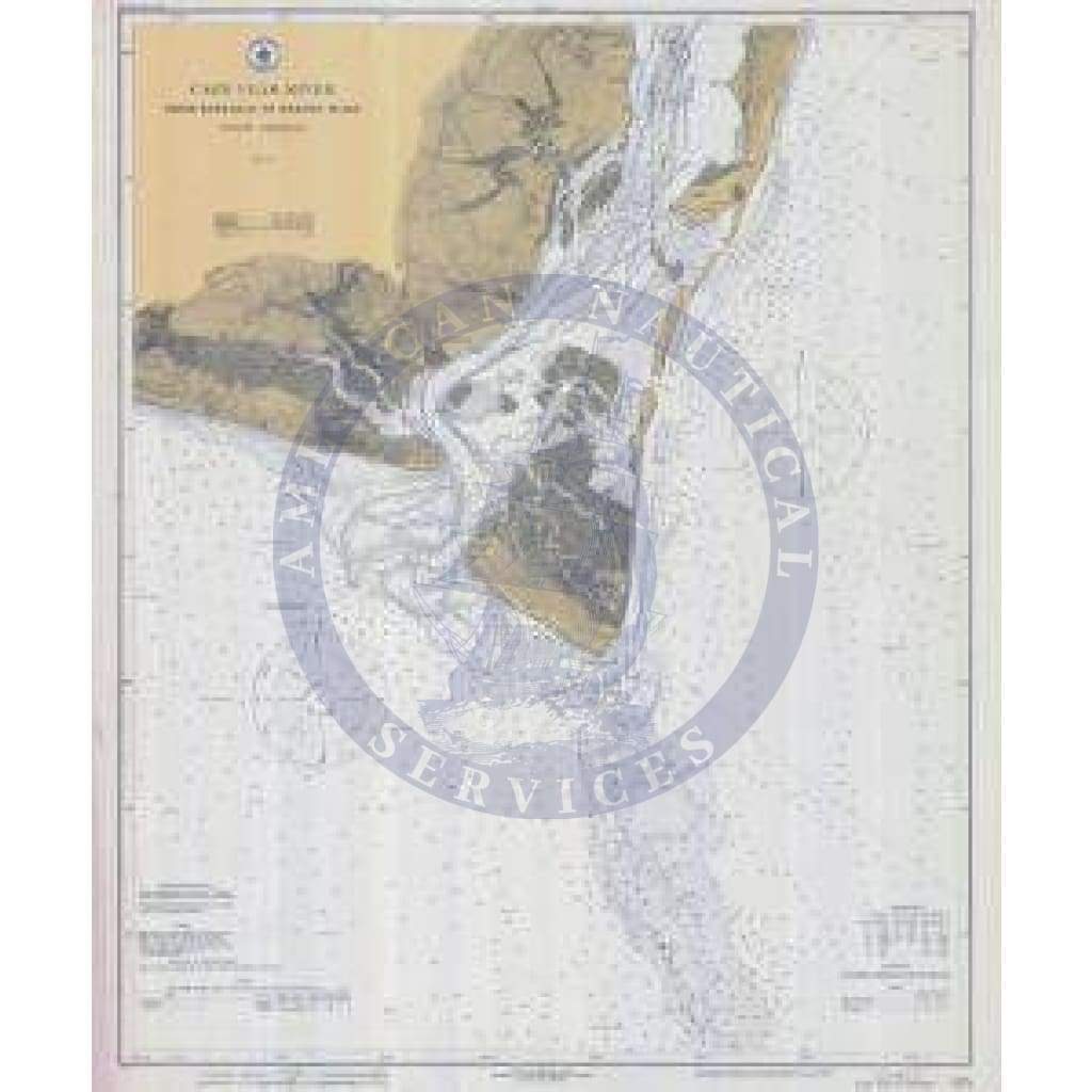 Historical Nautical Chart 424-06-1917: NC, Cape Fear River Year 1917