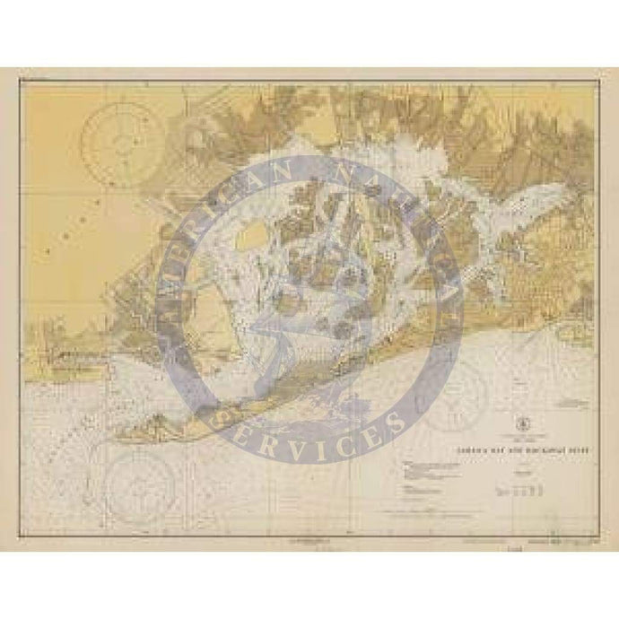 Historical Nautical Chart 542-03-1933: NY, Jamaica Bay And Rockaway Inlet Year 1933