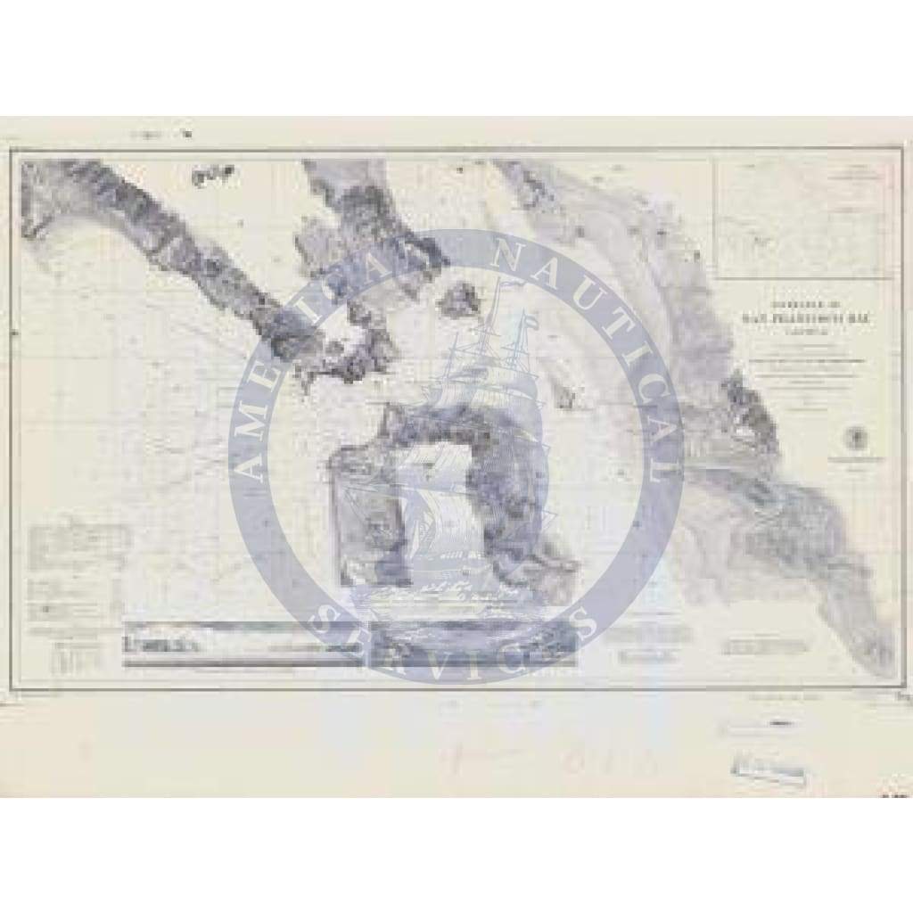 Historical Nautical Chart 621-00-1859: CA, San Francisco Bay Middle Year 1859