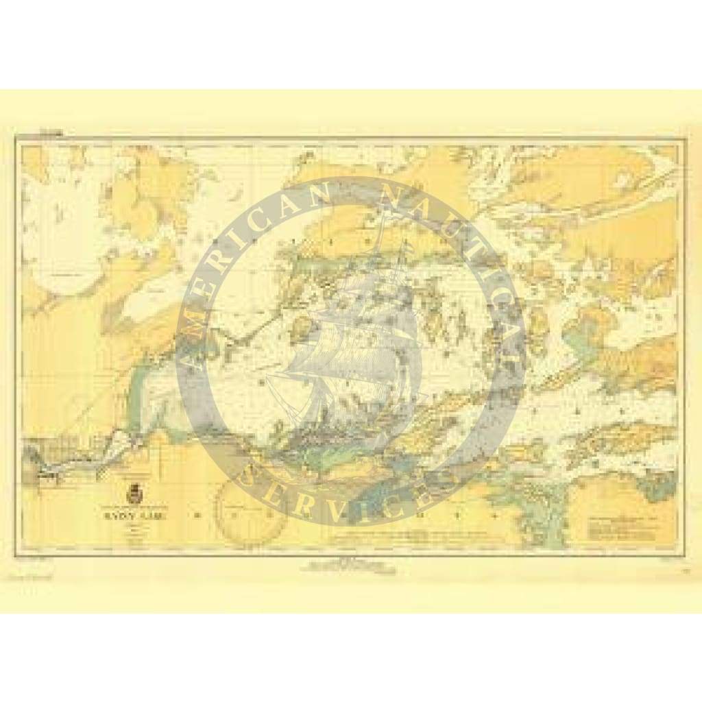 Historical Nautical Chart 821-4-1936: MN, Rainy Lake Year 1936