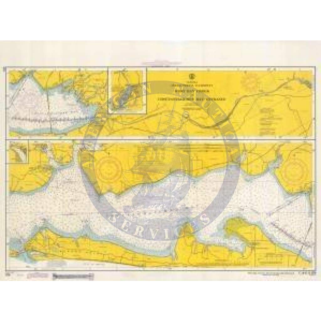 Historical Nautical Chart 870-12-1967: FL, West Bay Creek to Choctawhatchee Bay Ent Year 1967