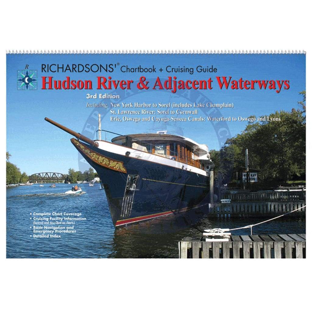 Hudson River & Adjacent Waterways Chartbook + Cruising Guide, 3rd Edition