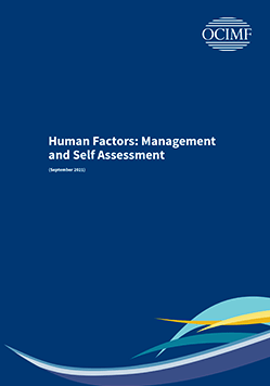Human Factors Management and Self Assessment, 2021 Edition