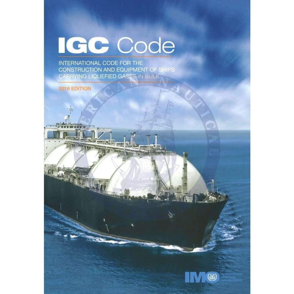 IGC Code, 2016 Edition