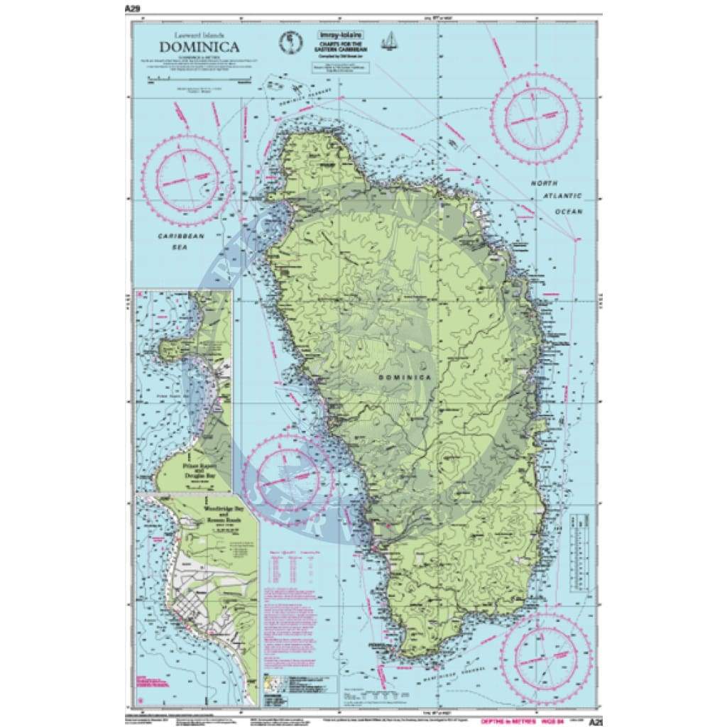 Imray Chart A29: Dominica