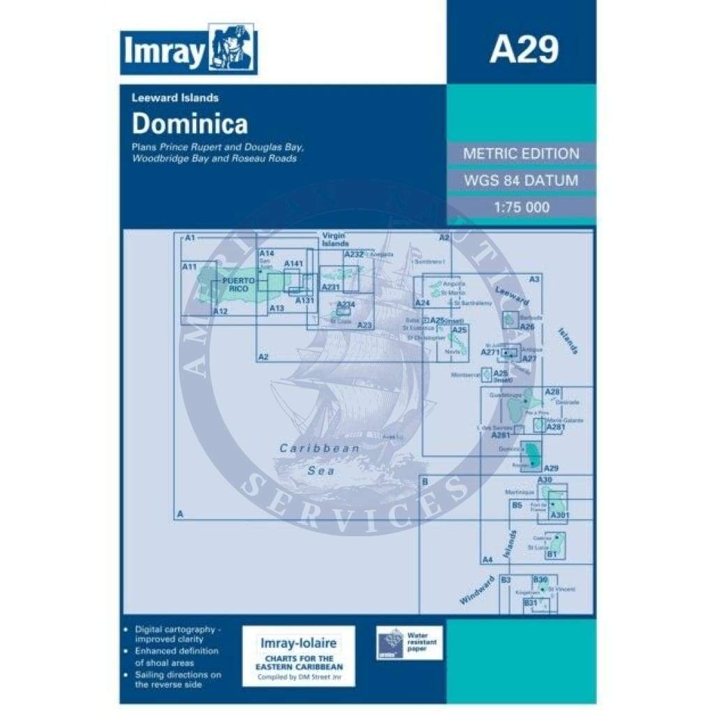 Imray Chart A29: Dominica