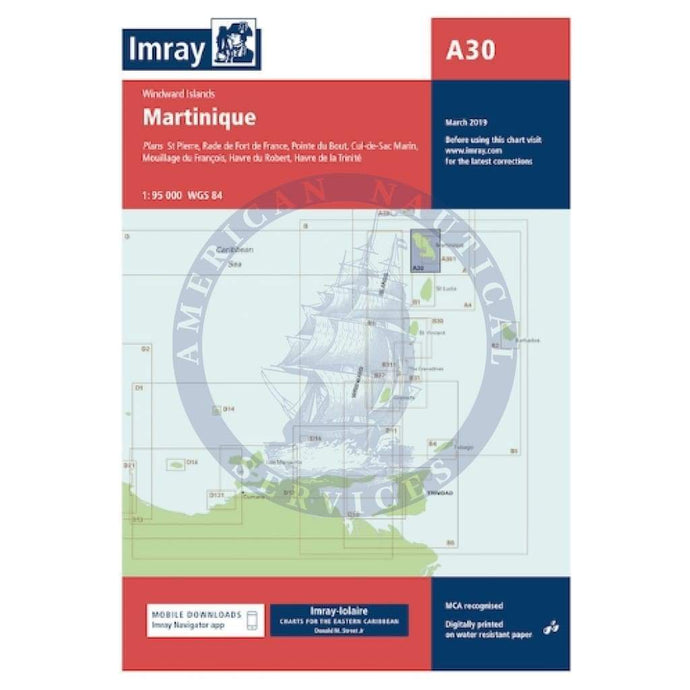 Imray Chart A30: Martinique