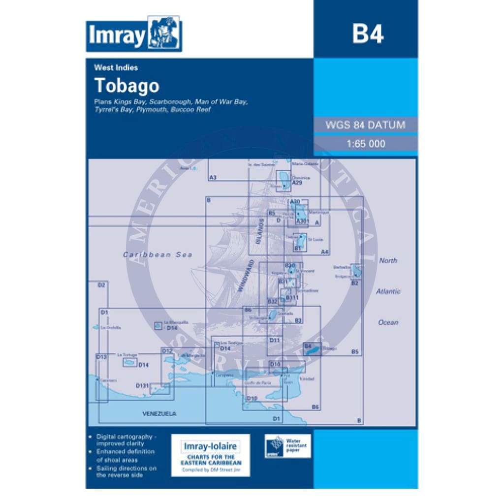 Imray Chart B4: Tobago