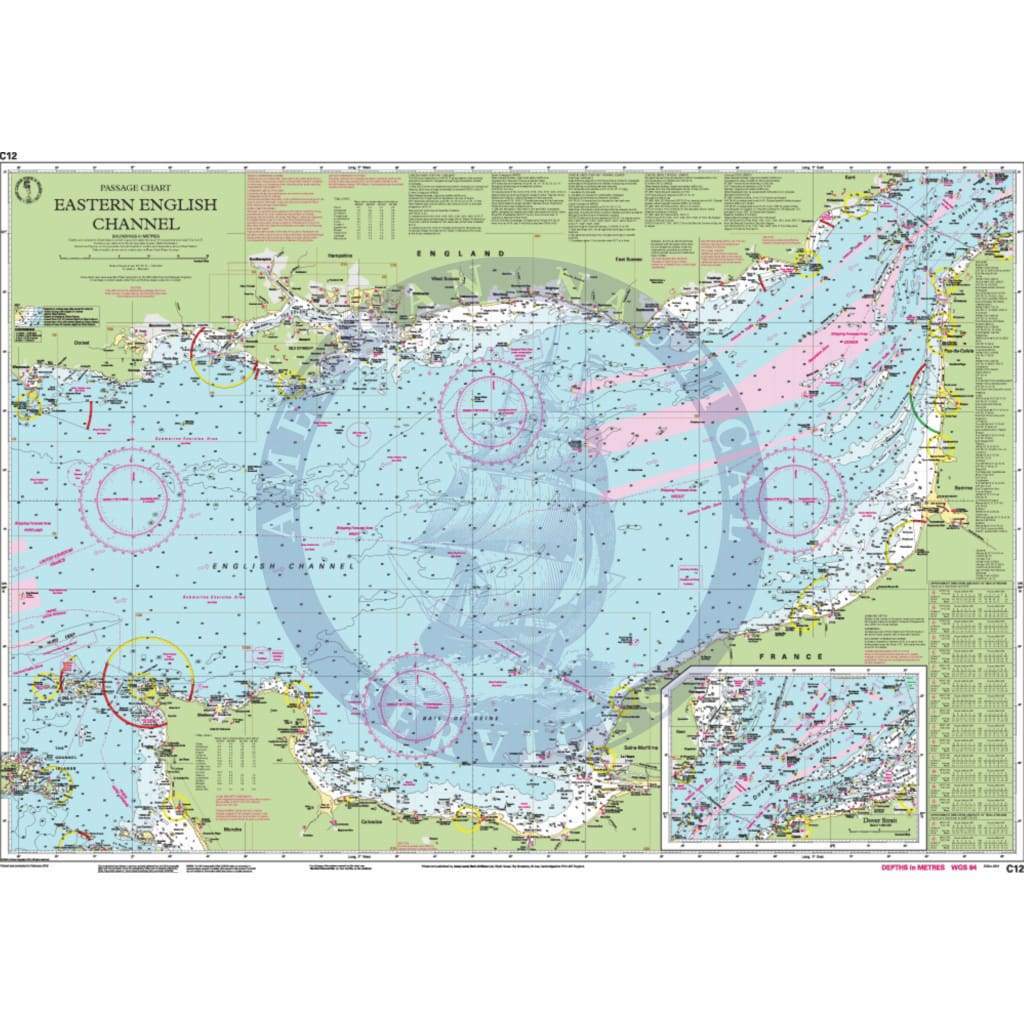 Imray Chart C12: Eastern English Channel Passage Chart