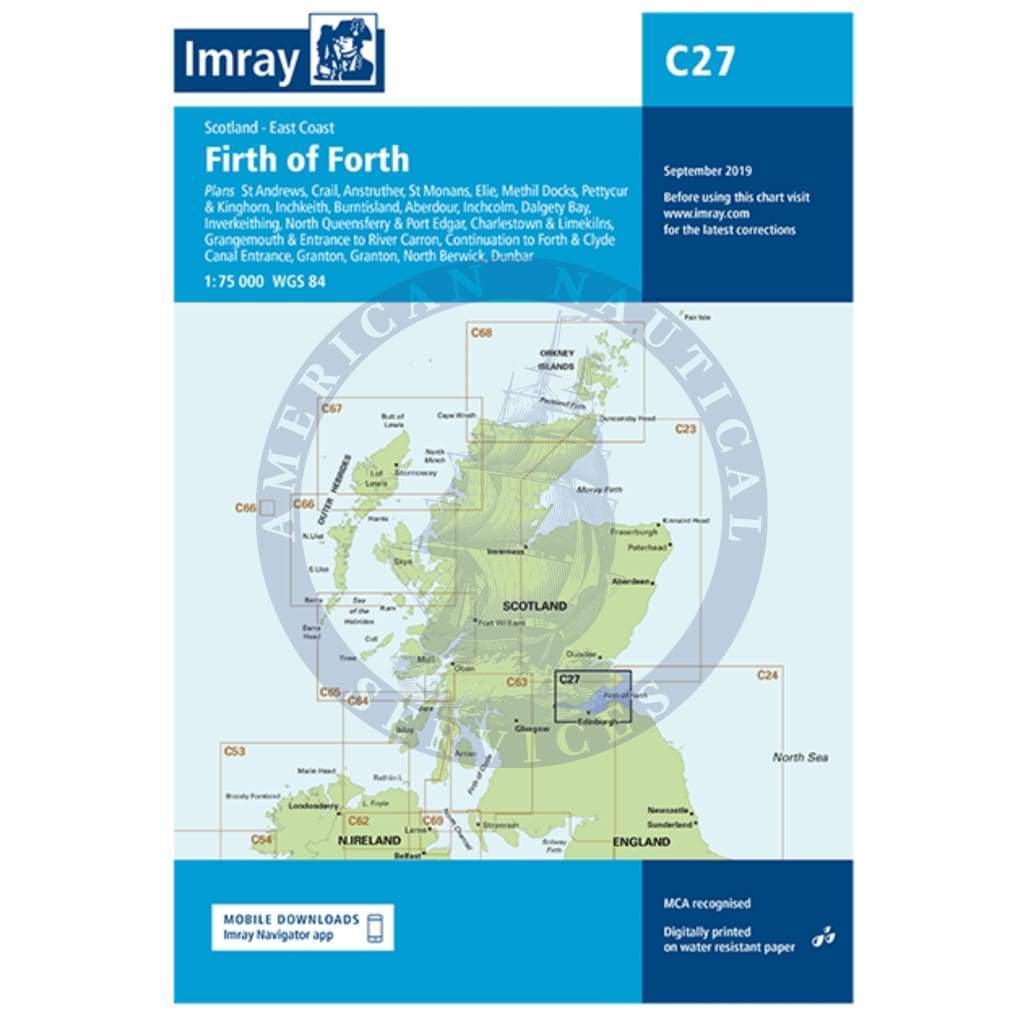 Imray Chart C27: Firth of Forth