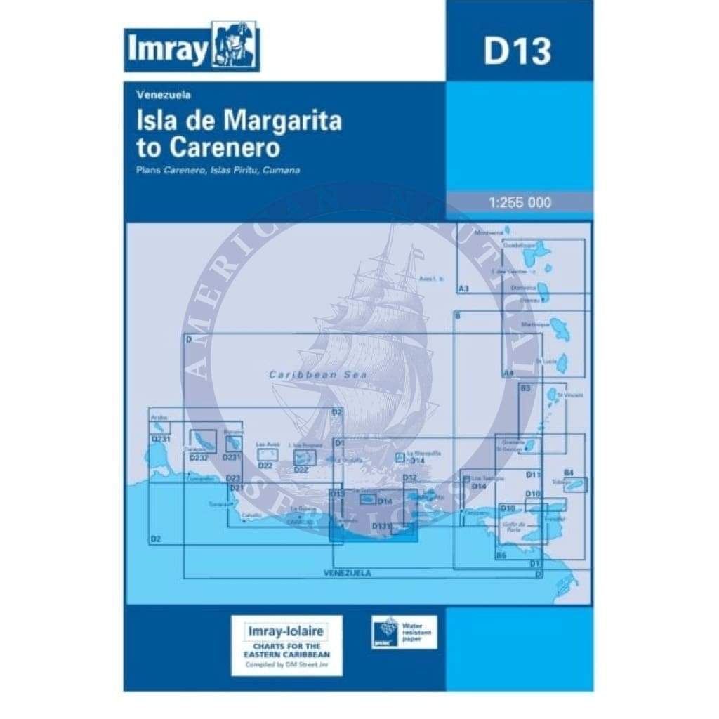 Imray Chart D13: Isla de Margarita to Carenero