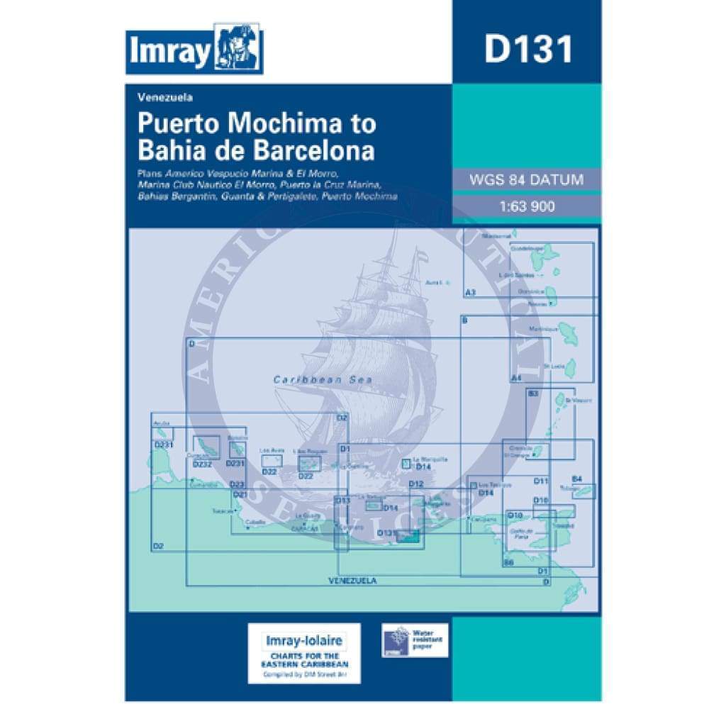 Imray Chart D131: Puerto Mochima to Bahia de Barcelona