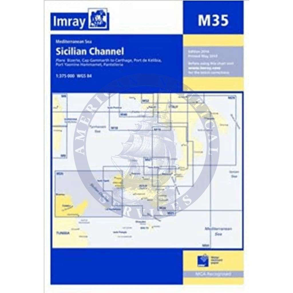 Imray Chart M35: Sicilian Channel
