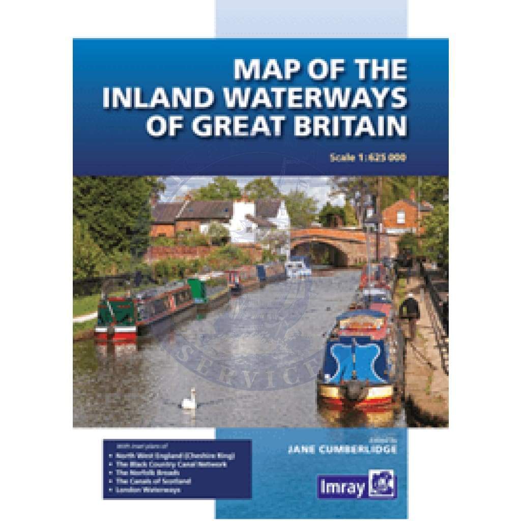 Imray: Map of the Inland Waterways of Great Britain, 2016 Edition