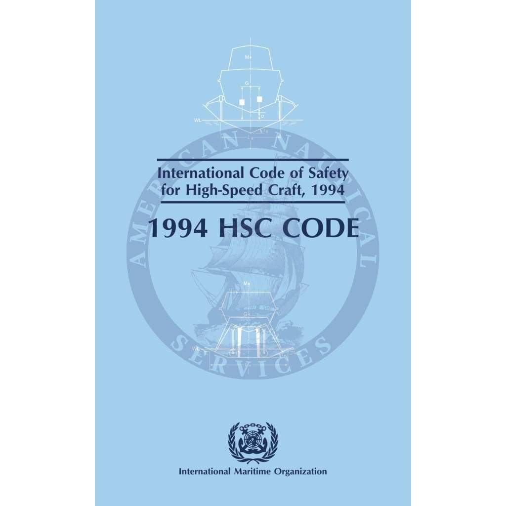 High-Speed Craft Code 1994, 1995 Edition - Amnautical