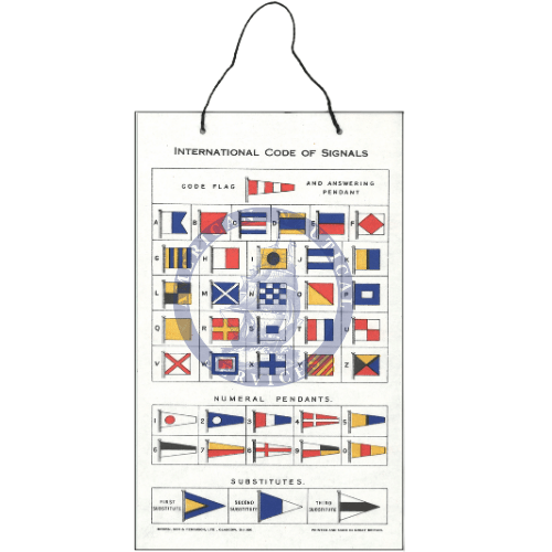 International Code of Signals Sign - Amnautical