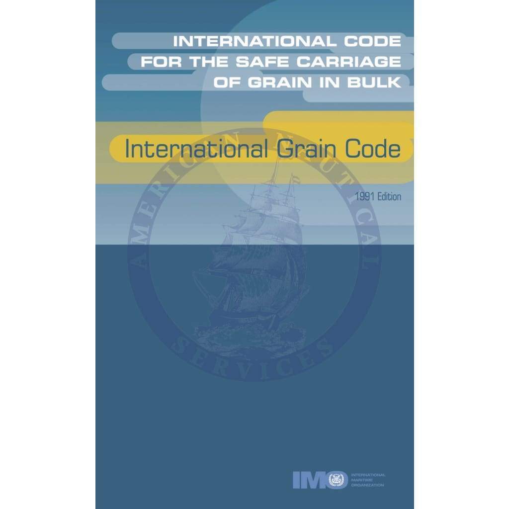 International Maritime Organization Book Book / English International Grain Code, 1991 Edition