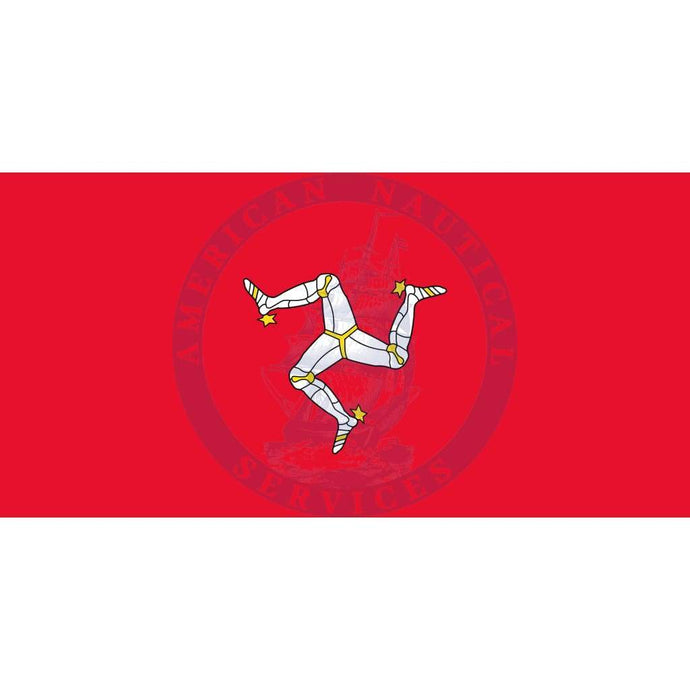 Isle of Man Country Flag