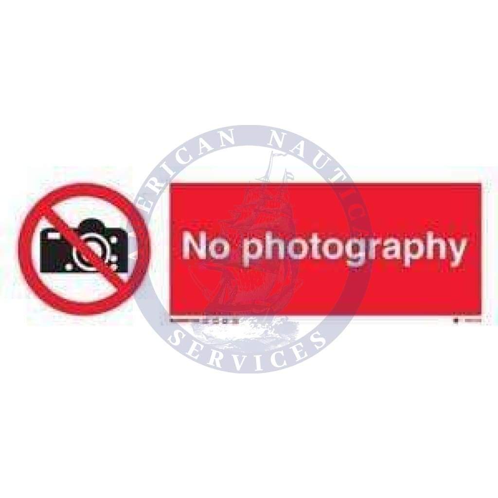 ISPS Code Sign: No Photography