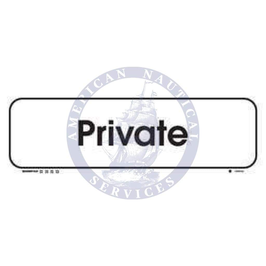 ISPS Code Sign: Private
