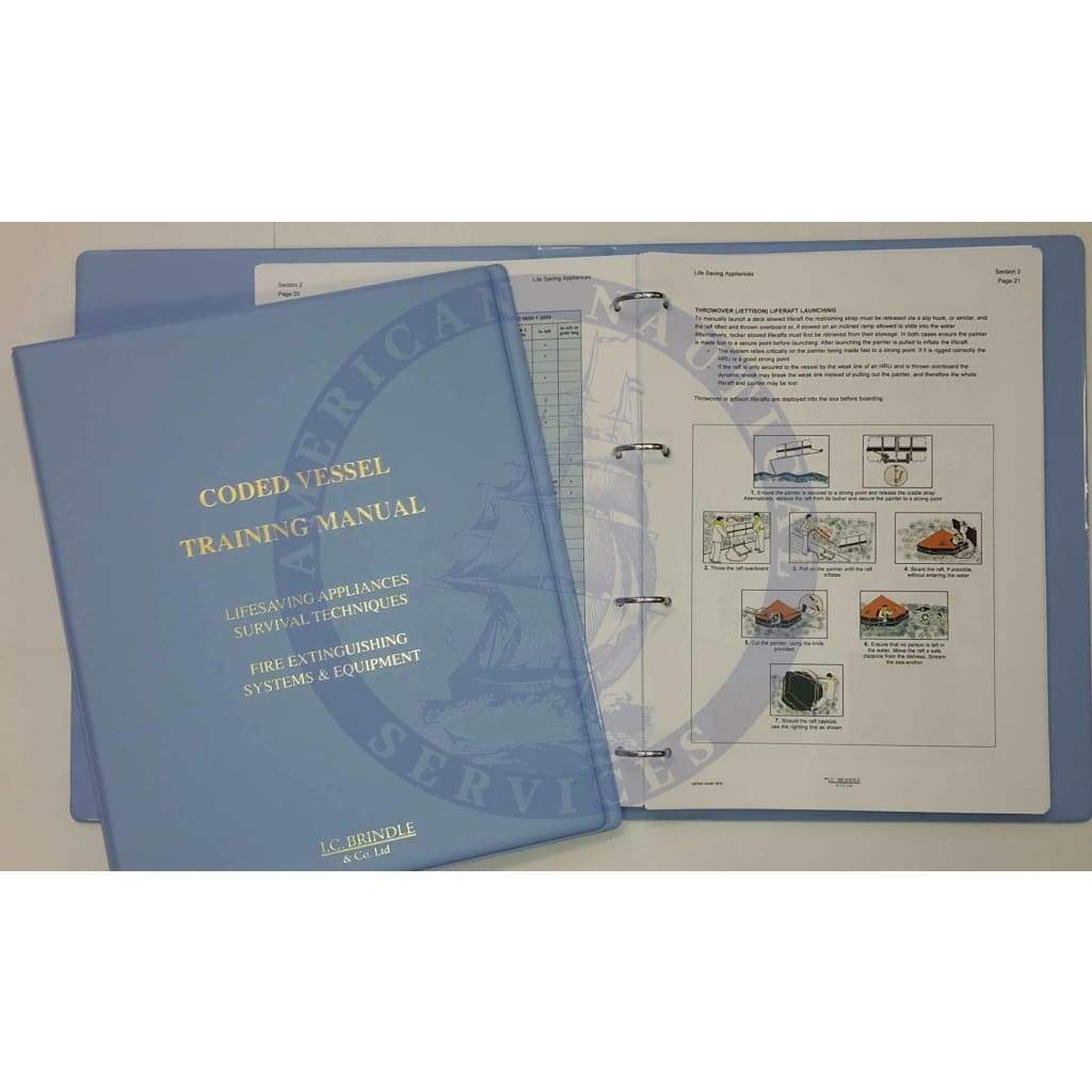 Large Coded Vessel Training Manual, 1st Edition 2018