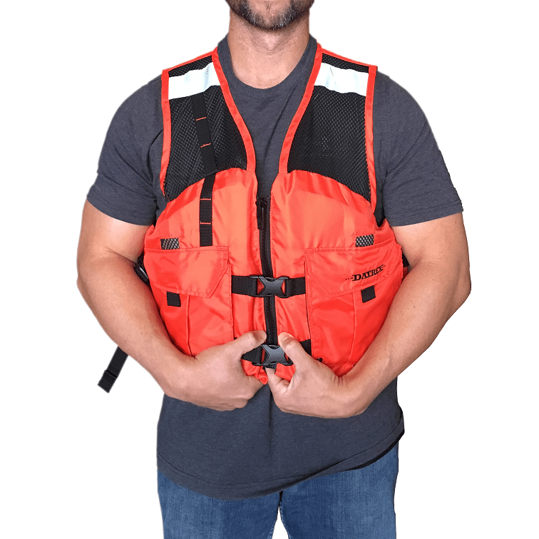 Lifejacket: DATREX MAXFLOW MESH VEST, USCG/TC APPROVED 70N S-2XL