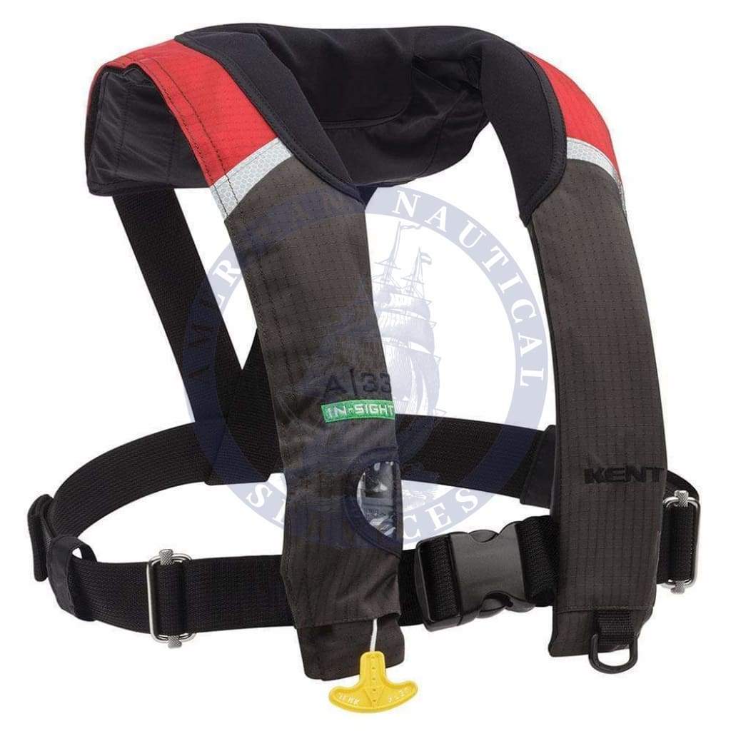 Lifejacket: ONYX A-33 IN-SIGHT AUTO USCG TYPE V/II RED/GREY