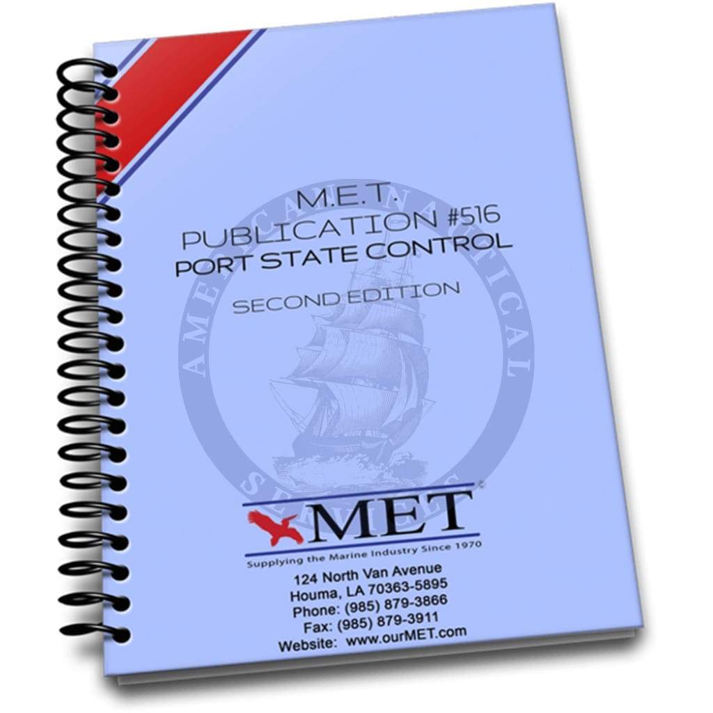 M.E.T. Publication 516, Port State Control, 4th Edition (BK-0722)