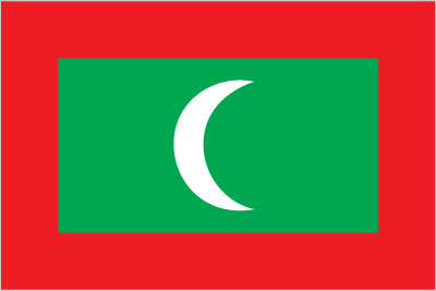Maldives Country Flag