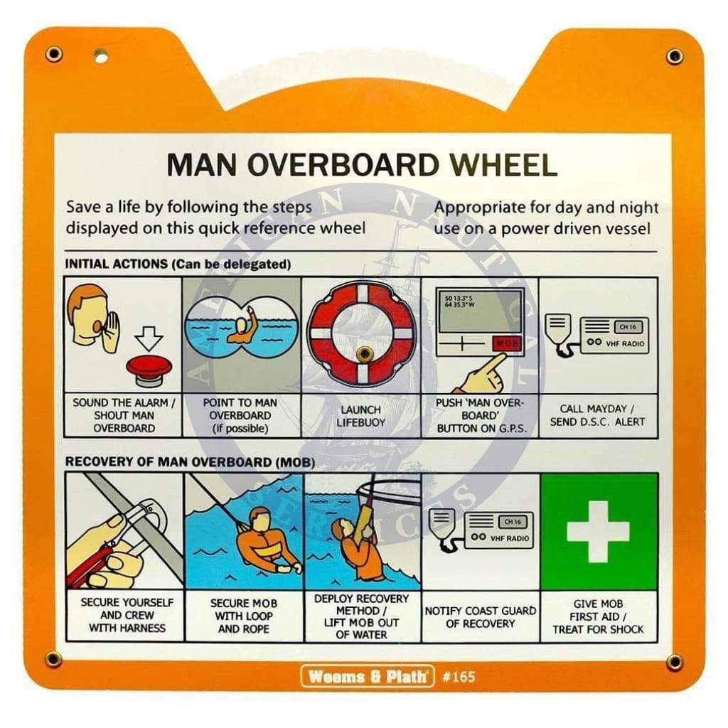 Man Overboard Wheel (Weems & Plath 165)