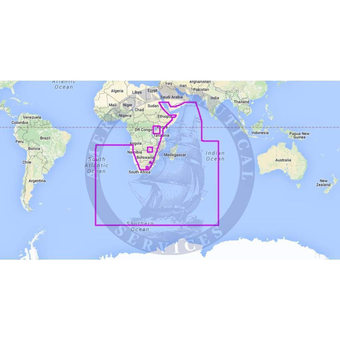 MapMedia C-Map Wide Vector Chart: WVJAFM209MAP - Africa - East