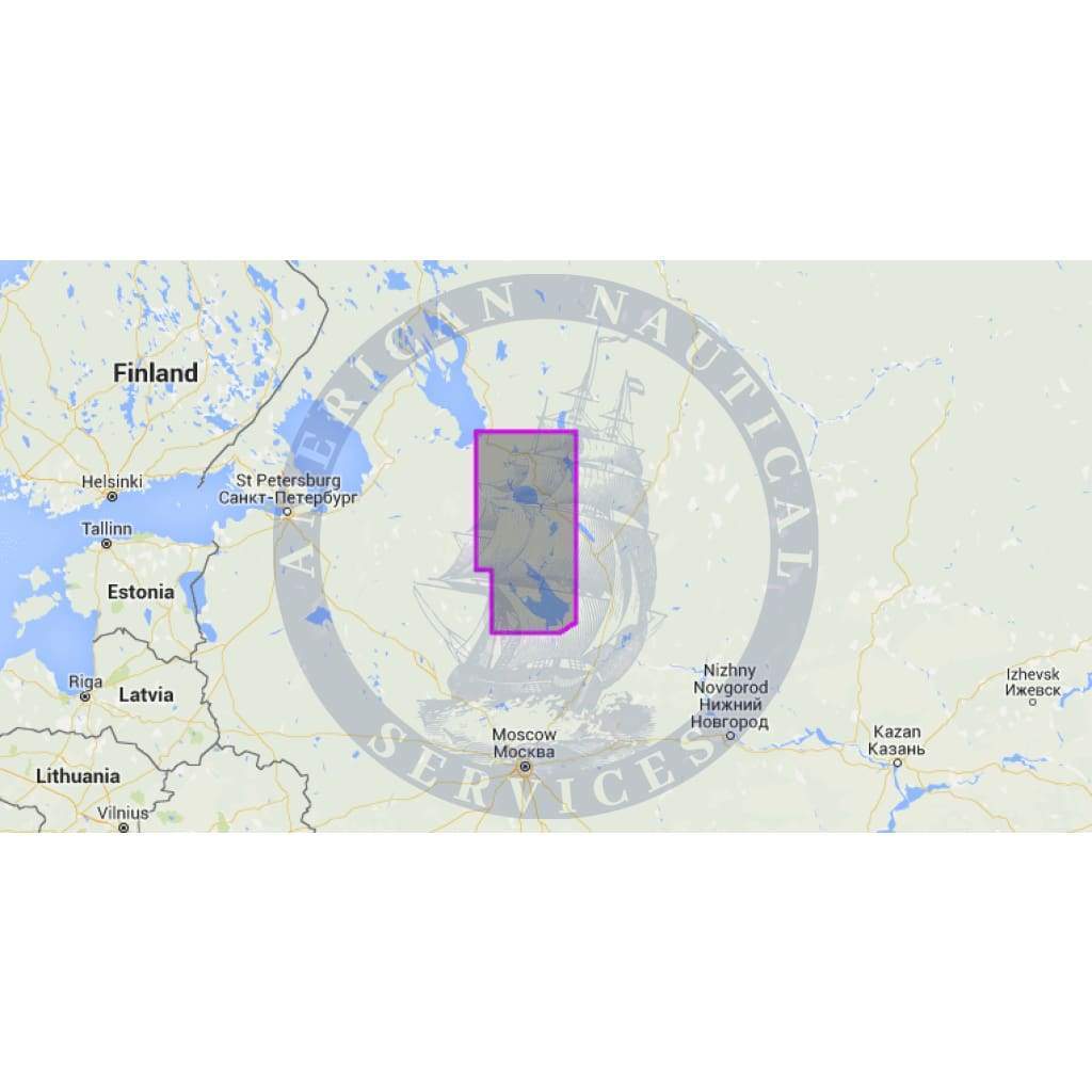 MapMedia C-Map Wide Vector Chart: WVJENM608MAP - Russia - Volgo Baltic Channel (Update)