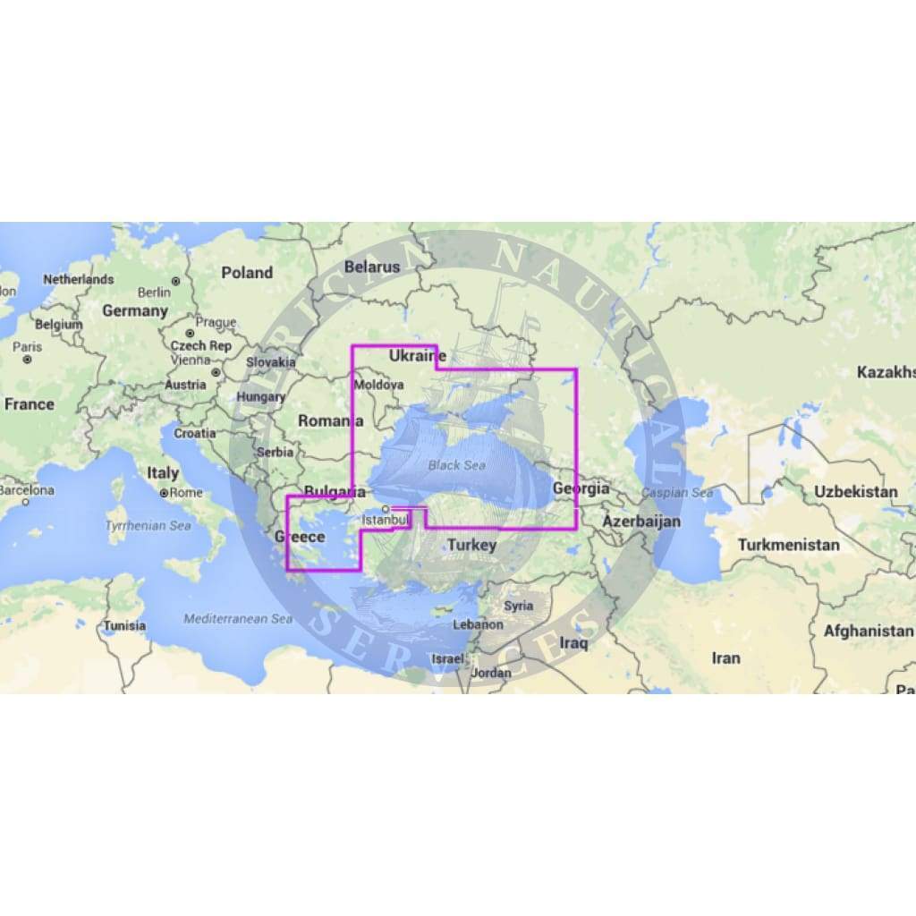 MapMedia Navionics Wide Vector Chart: WVNEM35MAP - Black Sea