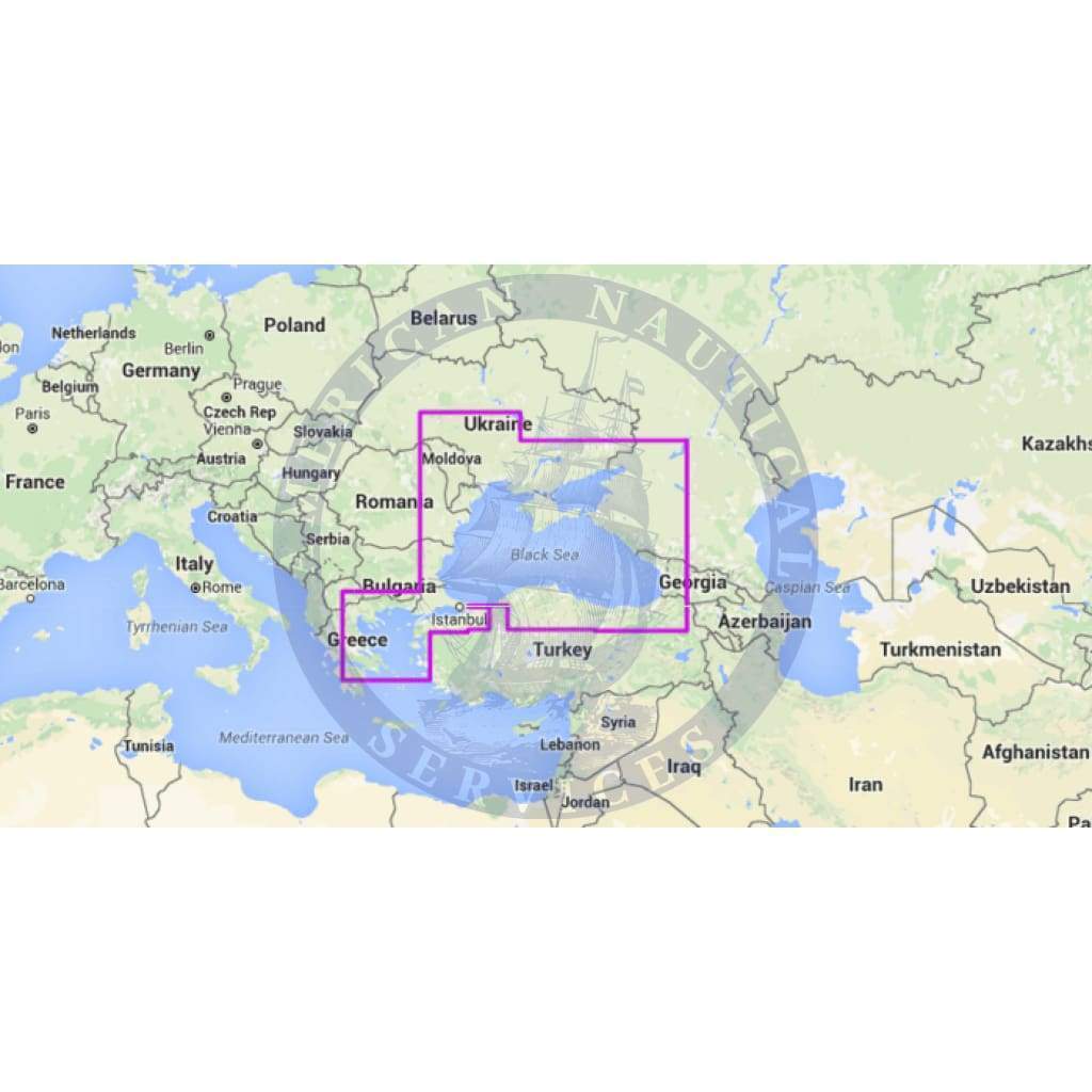 MapMedia Navionics Wide Vector Chart: WVNEM35MAP - Black Sea (Update)