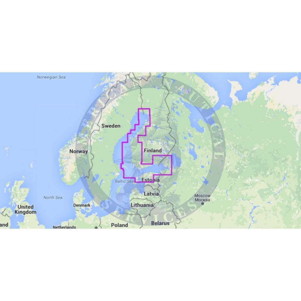 MapMedia Navionics Wide Vector Chart: WVNEN14MAP - Finland