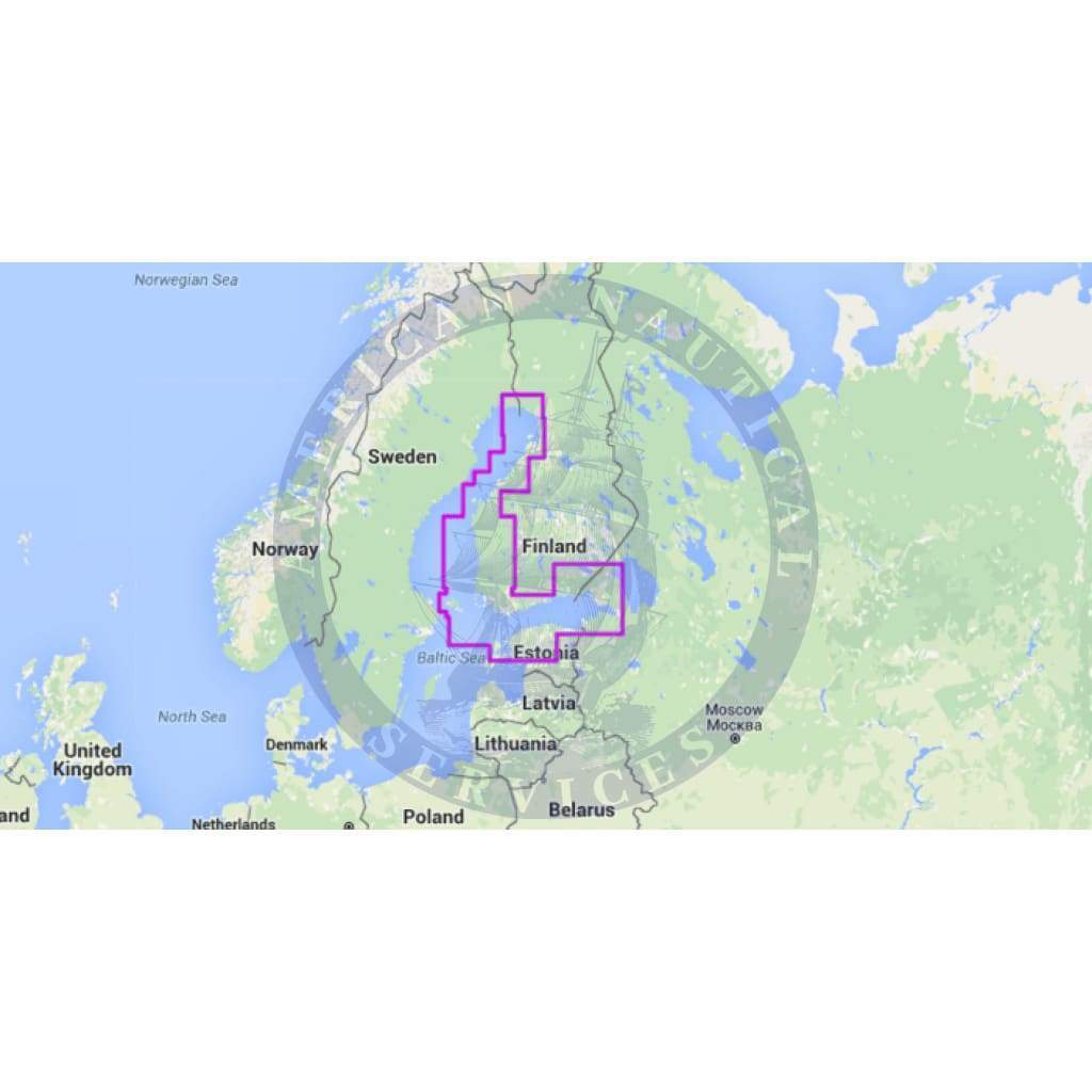 MapMedia Navionics Wide Vector Chart: WVNEN14MAP - Finland (Update)