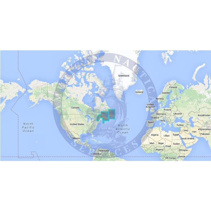MapMedia Wide Raster Chart: WRMNA902MAP - Canada - East