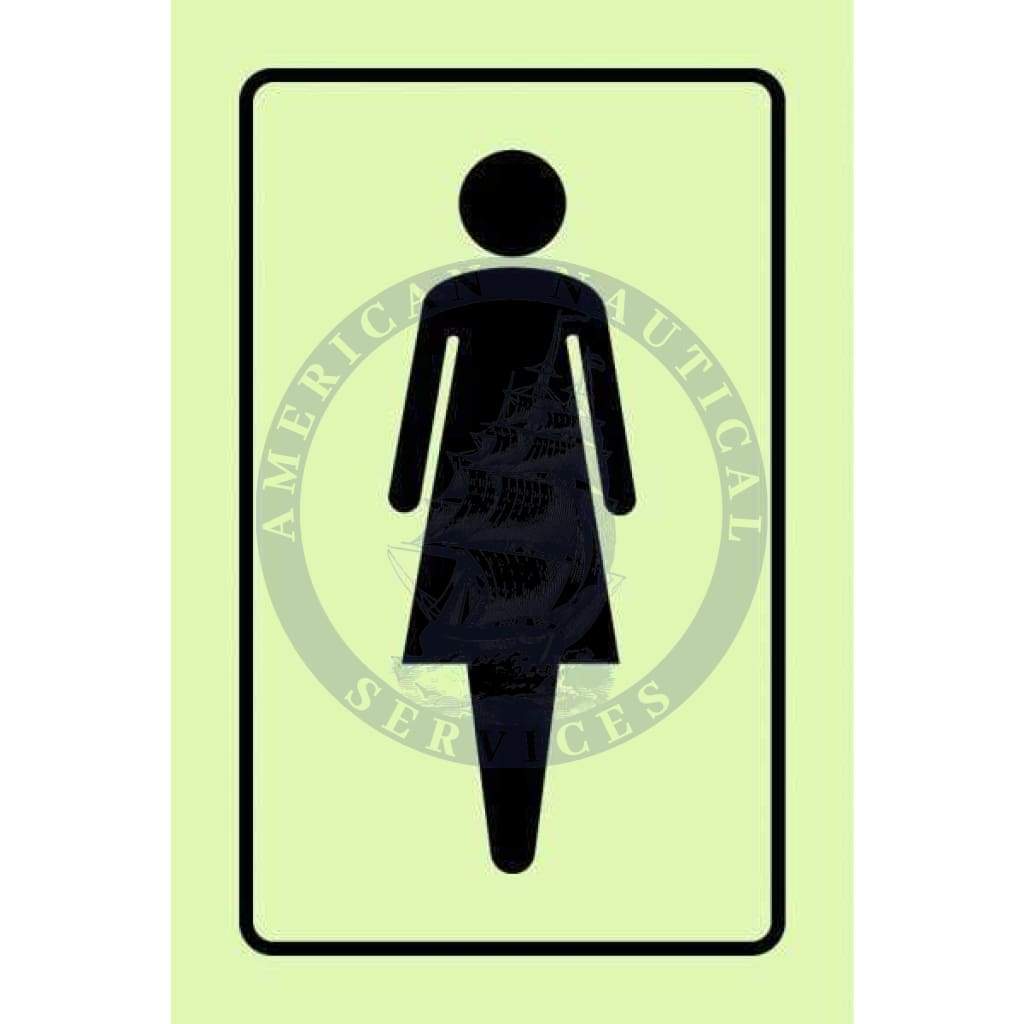 Marine Departmental Sign: Female Symbol