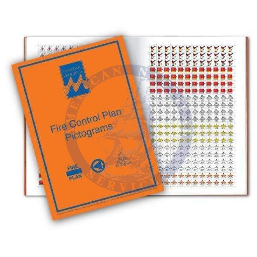 Marine Fire Plan Holders: Fire control pictograms to ISO 17631