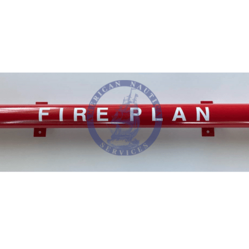 Marine Fire Plan Holders: Fire Plan Holder Stainless Steel
