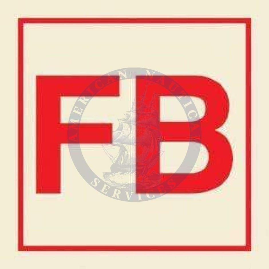 Marine Fire Sign, IMO Fire Control Symbol Fire blanket non standard Amnautical