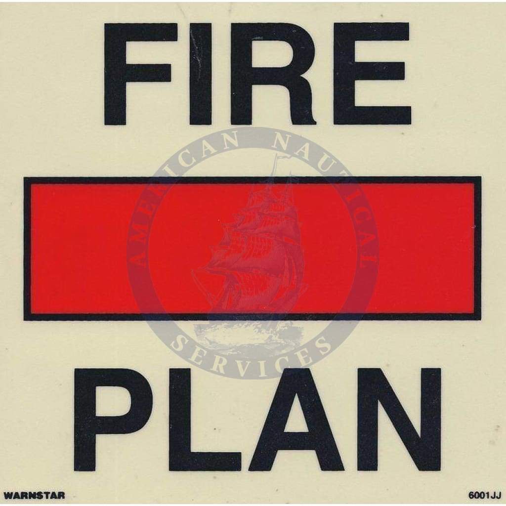 Marine Fire Sign, IMO Fire Control Symbol: Fire Control Plan
